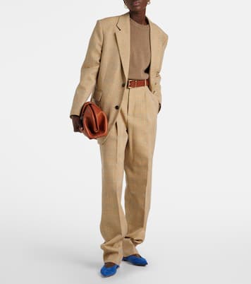 Suede slingback flats | Gianvito Rossi