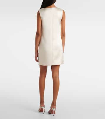 Minikleid aus Satin | Self-Portrait