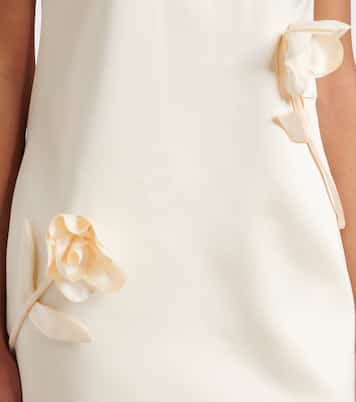 Minikleid aus Satin | Self-Portrait