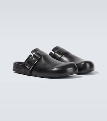 Mules Ease Buckle de piel | Loewe