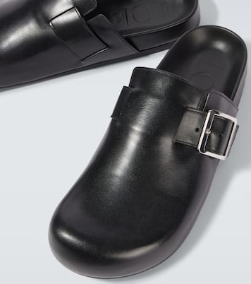 Mules Ease Buckle de piel | Loewe