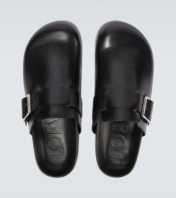 Mules Ease Buckle de piel | Loewe