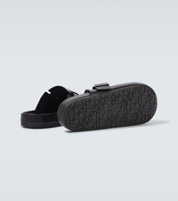 Mules Ease Buckle de piel | Loewe