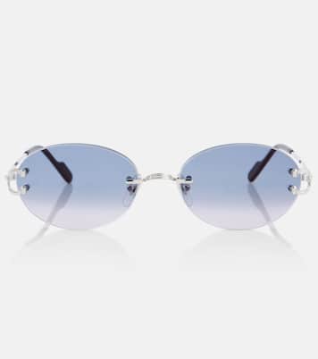 Classic C De Cartier oval sunglasses | Cartier Eyewear Collection