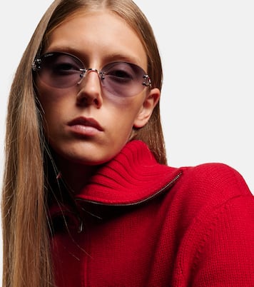 Classic C De Cartier oval sunglasses | Cartier Eyewear Collection