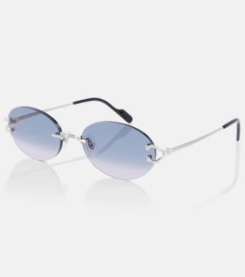 Classic C De Cartier oval sunglasses | Cartier Eyewear Collection