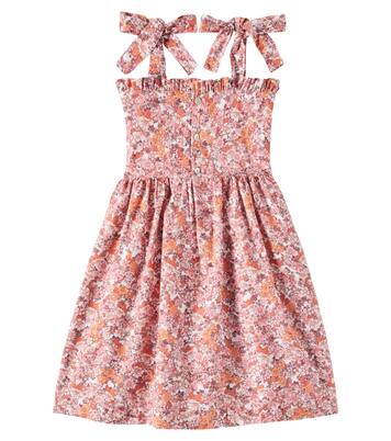 Robe Evelia en coton à fleurs | La Coqueta