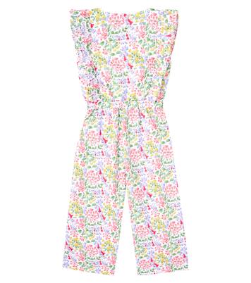 Floral cotton jumpsuit | La Coqueta