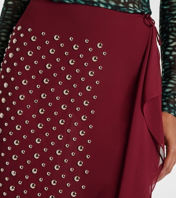 Falda envolvente adornada | Dries Van Noten