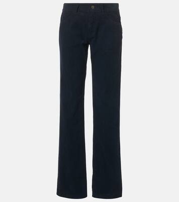 Carlyl cotton corduroy slim pants | The Row