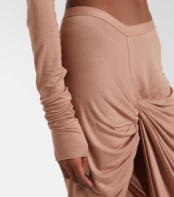 Cropped-Top Jade aus Jersey | Rick Owens