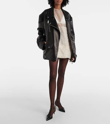 Blair linen and silk-blend minidress | Khaite