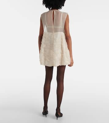 Blair linen and silk-blend minidress | Khaite