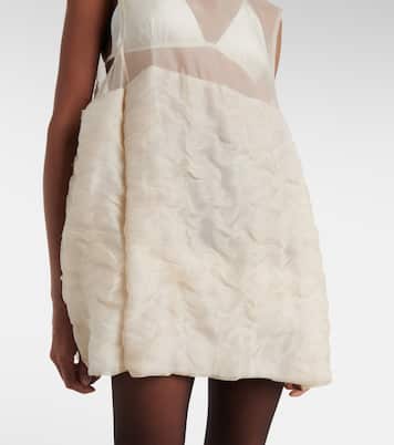 Blair linen and silk-blend minidress | Khaite