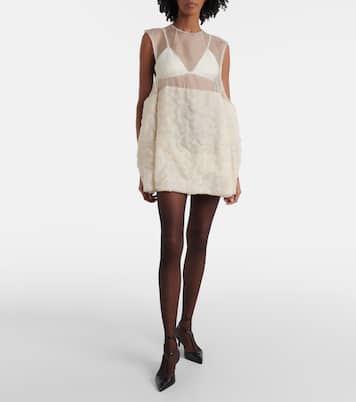 Blair linen and silk-blend minidress | Khaite