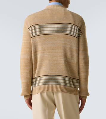 Logo wool and cotton sweater | Valentino