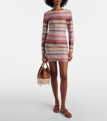 Robe Zig Zag en lamé | Missoni