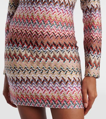 Robe Zig Zag en lamé | Missoni