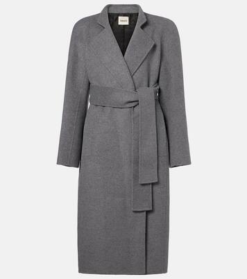 Deena wool wrap coat | Khaite