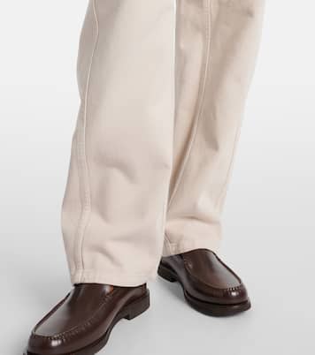 Jeans rectos de tiro alto | Brunello Cucinelli