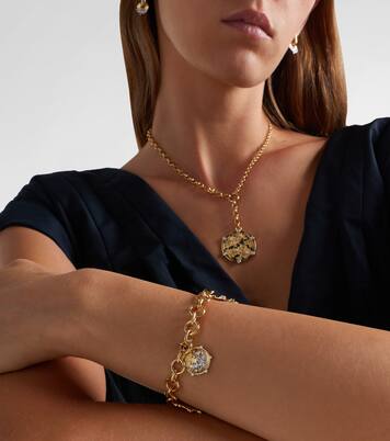 Armband Resilience and Blossom aus 18kt Gelbgold mit Diamanten | FoundRae