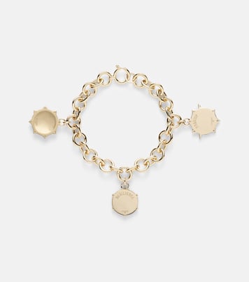 Armband Resilience and Blossom aus 18kt Gelbgold mit Diamanten | FoundRae