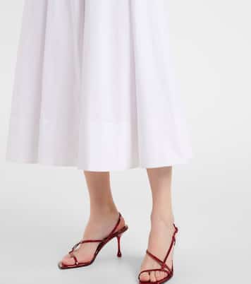 Abito midi Wells a pieghe | Staud