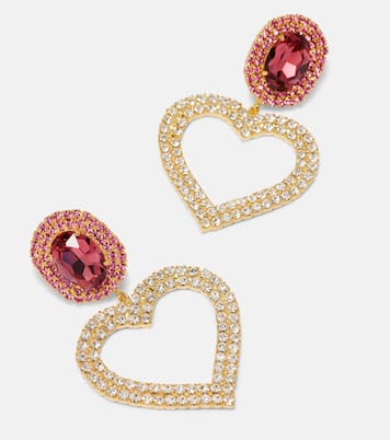 Orecchini a clip con cristalli | Magda Butrym