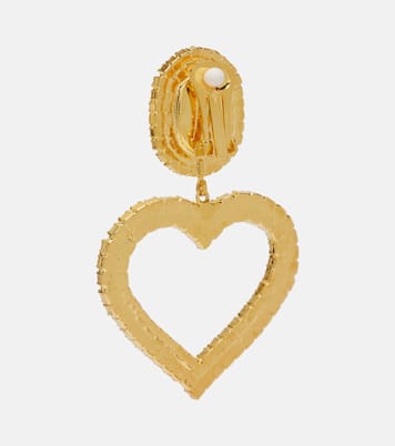 Orecchini a clip con cristalli | Magda Butrym