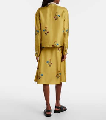 Midirock aus Seide | Marni