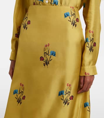 Midirock aus Seide | Marni