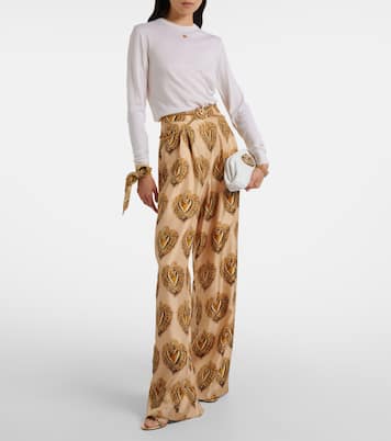 Sac Devotion Small en cuir à ornements | Dolce&Gabbana