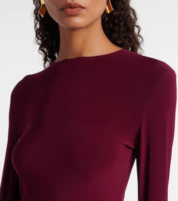 Side-slit gown | Norma Kamali