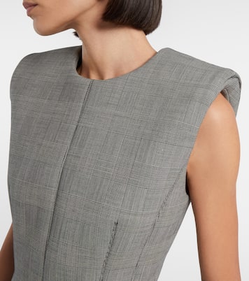 Minikleid aus einem Wollgemisch | Mugler