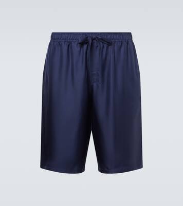Silk satin bermuda shorts | Dolce&Gabbana