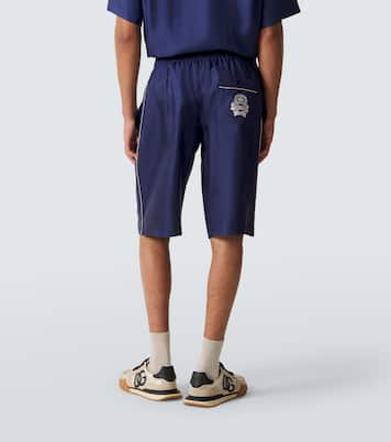 Silk satin bermuda shorts | Dolce&Gabbana