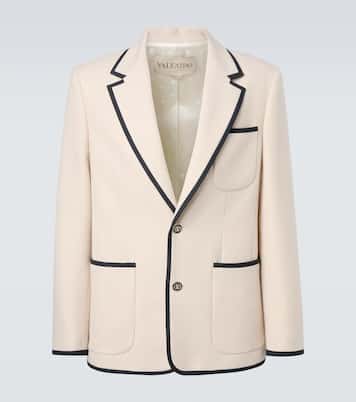 Virgin wool gabardine blazer | Valentino