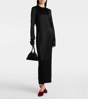 Maxikleid aus Satin | Toteme