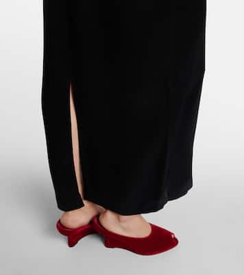 Maxikleid aus Satin | Toteme