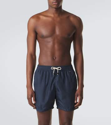 Short de bain en satin | Rubinacci