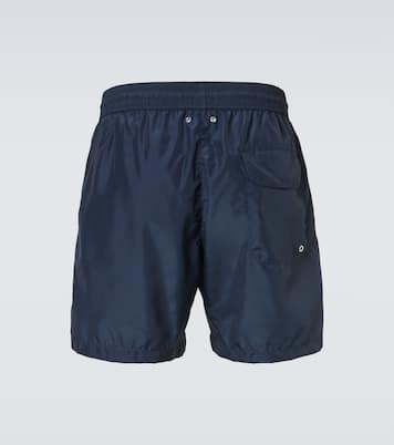 Short de bain en satin | Rubinacci
