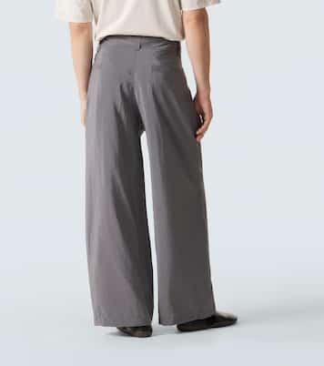 Silk-blend barrel-leg pants | Lemaire