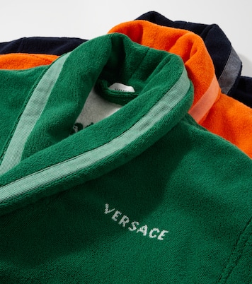 Peignoir Medusa en jacquard de coton | Versace Home