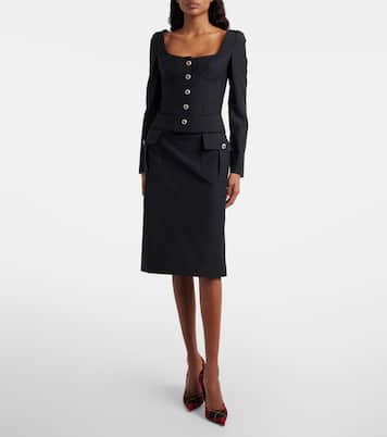 Top in lana e mohair | McQueen