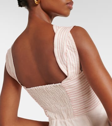 Midikleid aus Leinen | Farm Rio