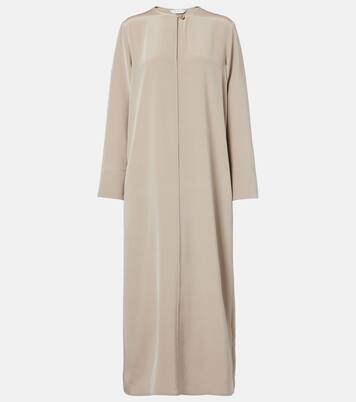 Unghia silk-blend midi dress | Max Mara