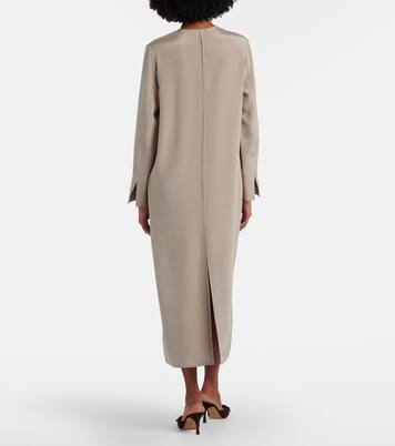 Unghia silk-blend midi dress | Max Mara