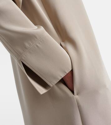 Unghia silk-blend midi dress | Max Mara