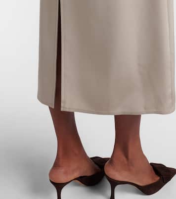 Unghia silk-blend midi dress | Max Mara