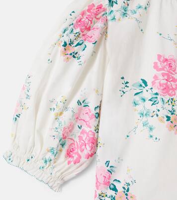 Floral cotton top | C'era Una Volta